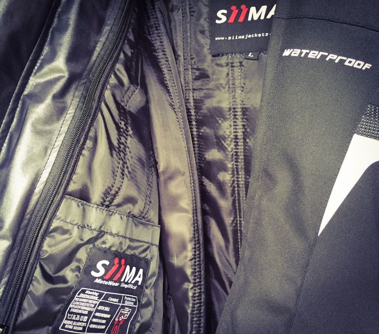 Siima SV3 Leo - Thermal layer keeps you warm even in winter conditions.