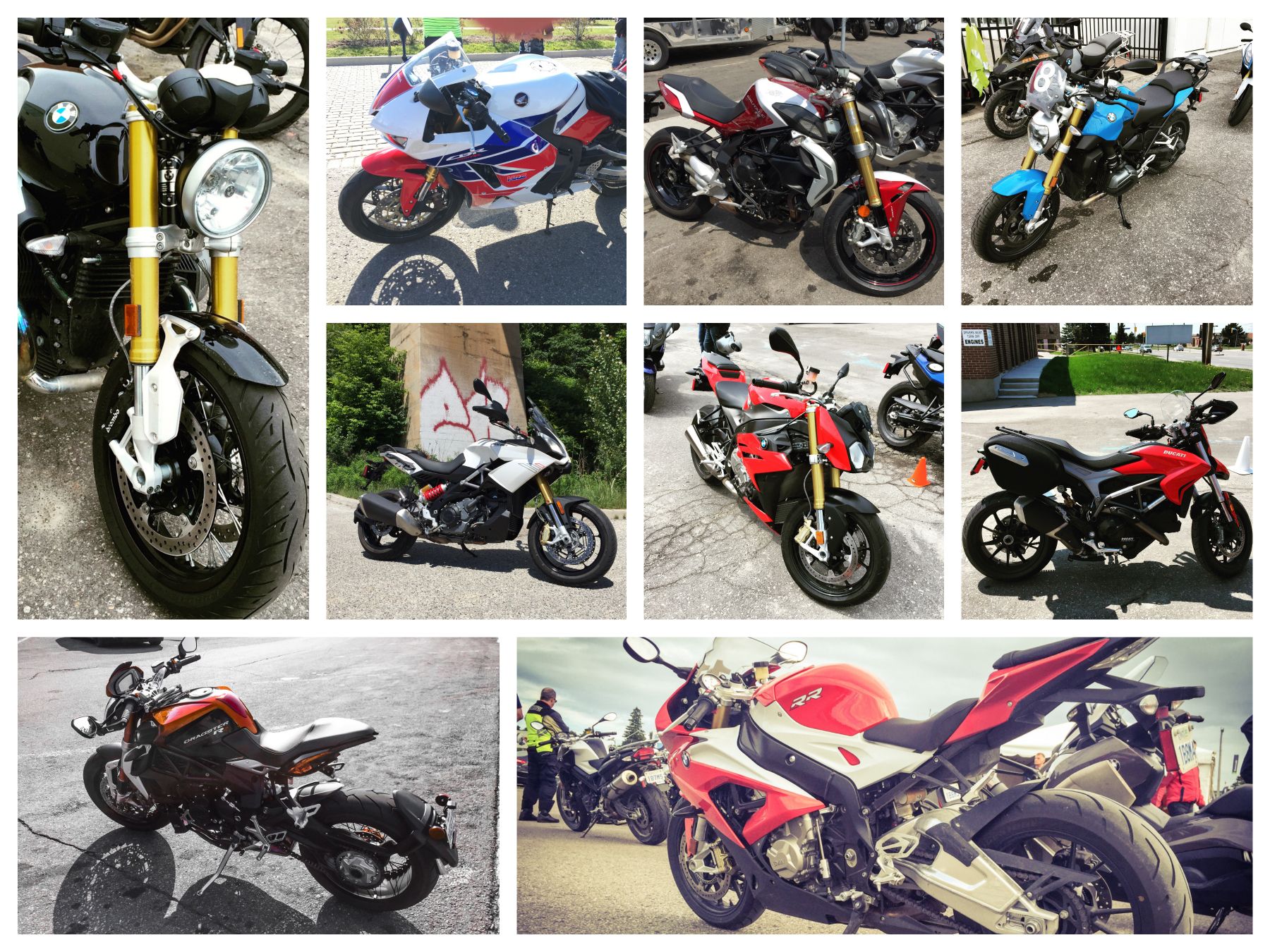 These are a few of the 24 bikes I have tried out over the past three months.