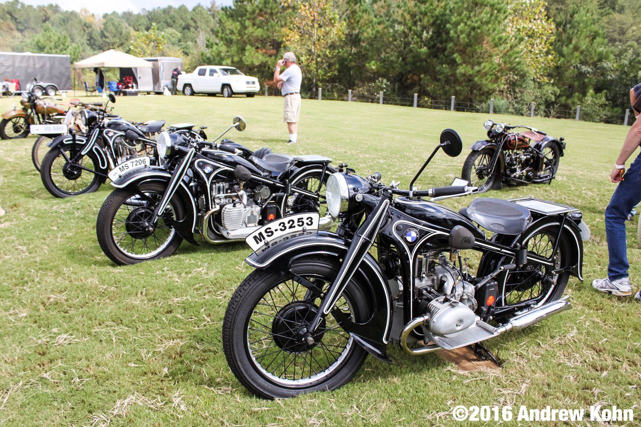 A typical sight at the Barber Vintage Festival