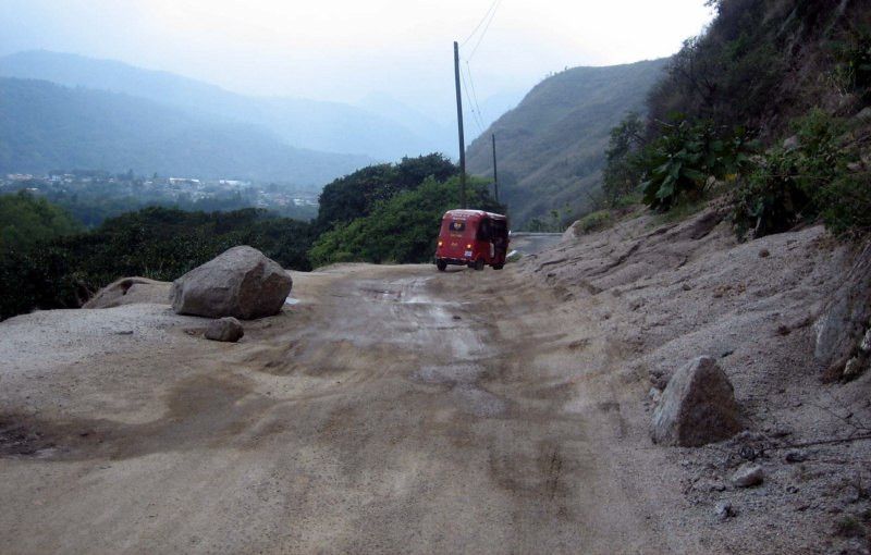 Road to San Pedro Guatemala