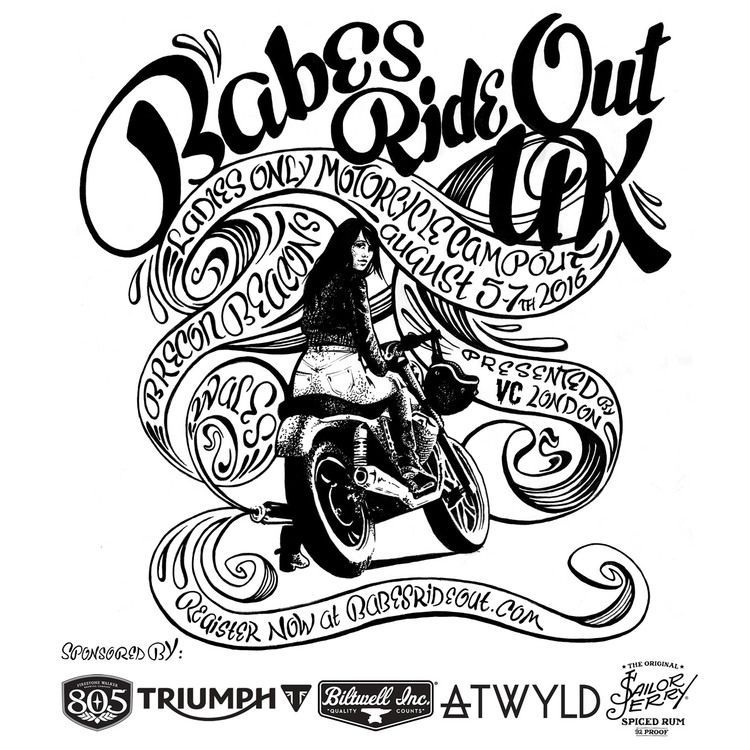 Babes Ride Out UK August 5 - 7, 2016