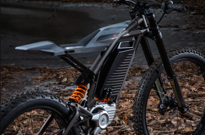 Harley's little electric ebike clearly takes inspiration from a myriad of places including mountain bikes and flat track racers