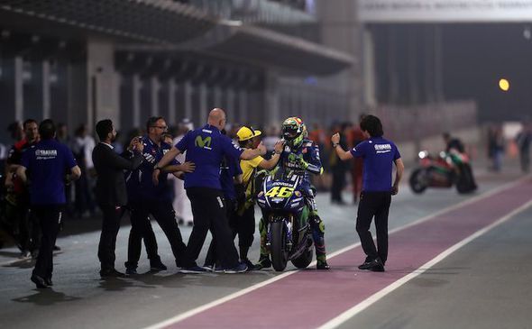 Rossi and his team are happy to bag a podium in the season's opener