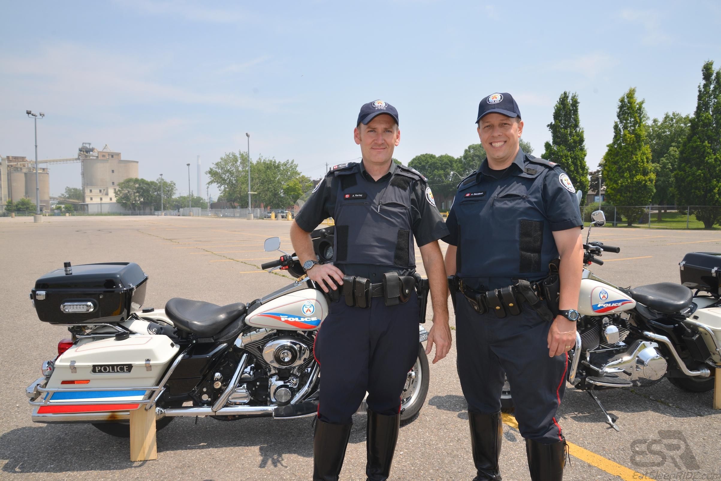 Officer Harley and Officer Davidson