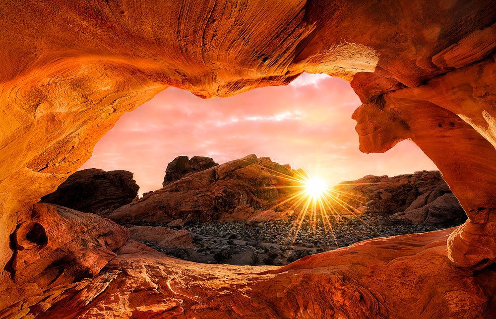 Sunrise at Valley of Fire