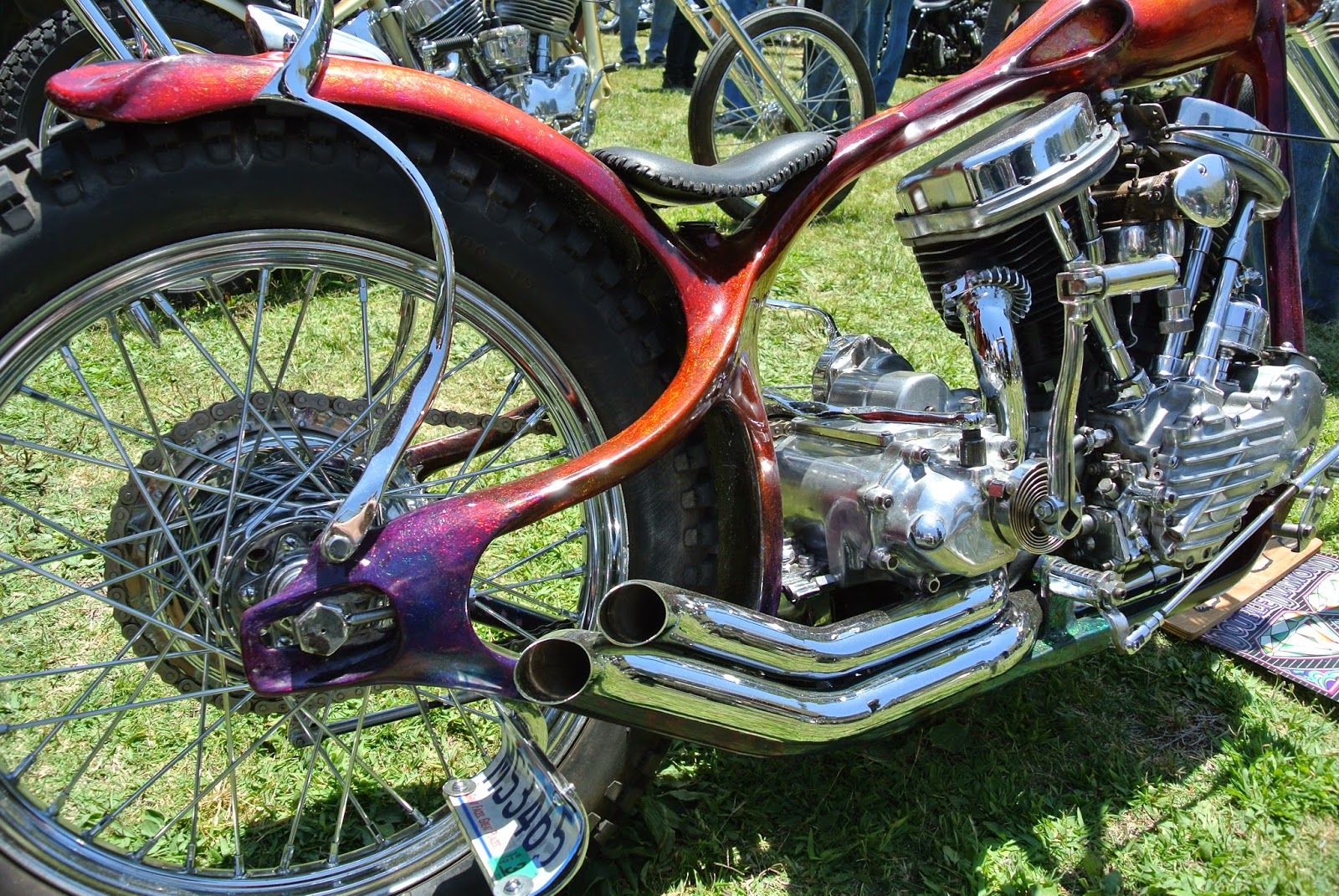 Panhead Show Bike for Born-Free by Tom Fugle