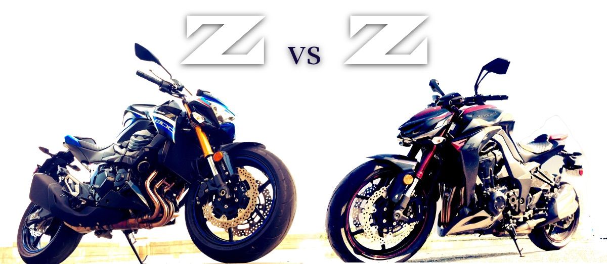 Z vs. Z: The Kawasaki Z800 goes back to back with the Z1000
