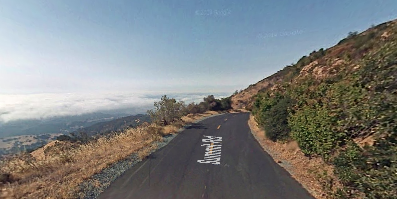 Summit Road, Mount Diablo - California