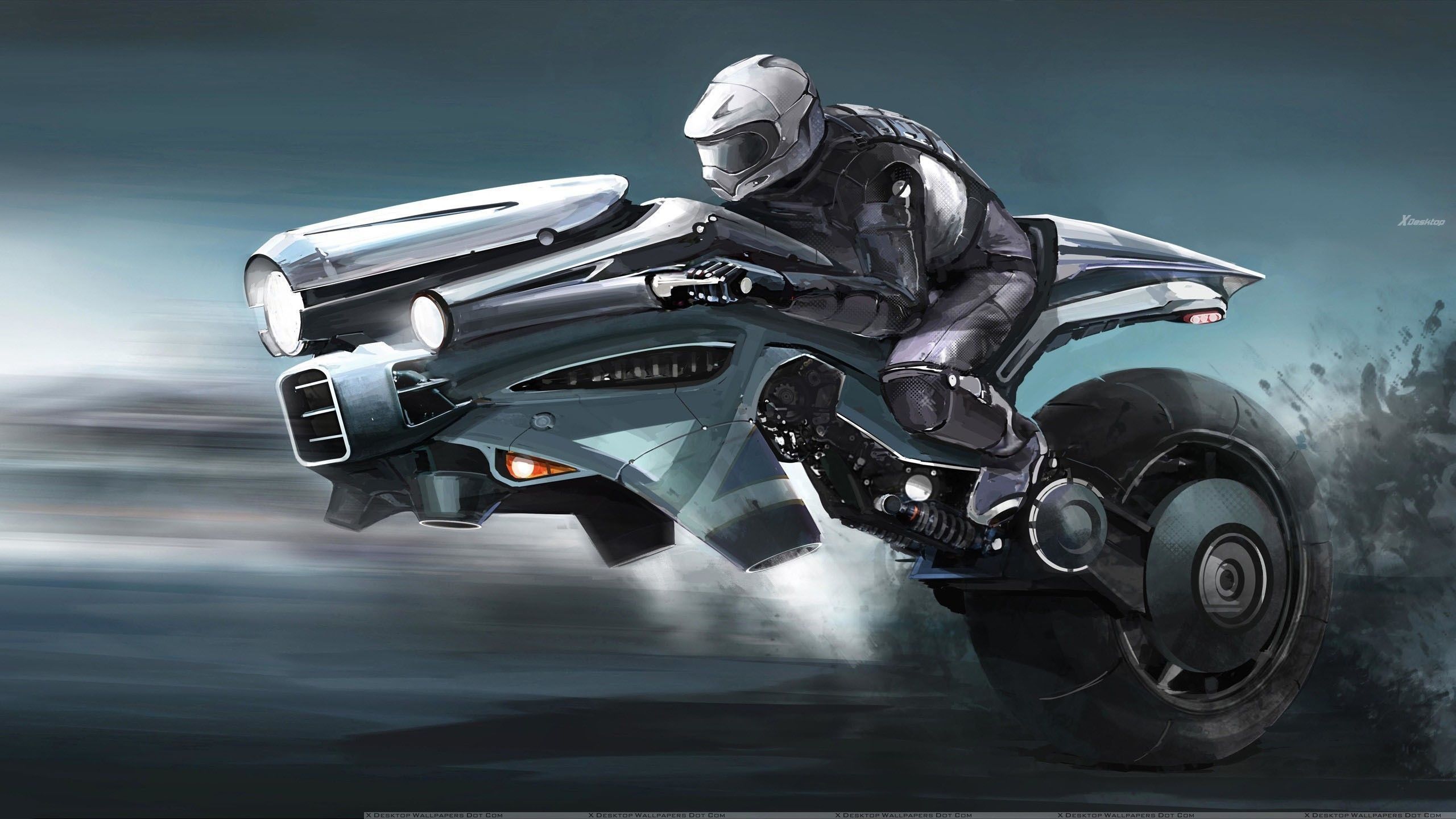 Motorcycling in the future probably will not look like this