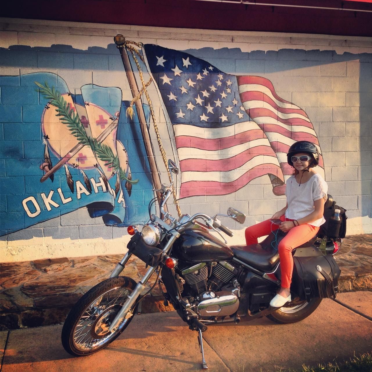 Shannon on Vulcan in Chicashaw, OK
