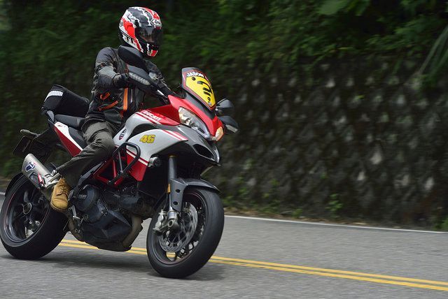 Motorcycle Riding: The Safest Distance Between Two Points
