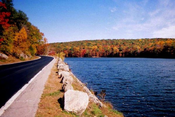 Ride Along Seven Lakes Drive In Harriman State Park New York - EatSleepRIDE