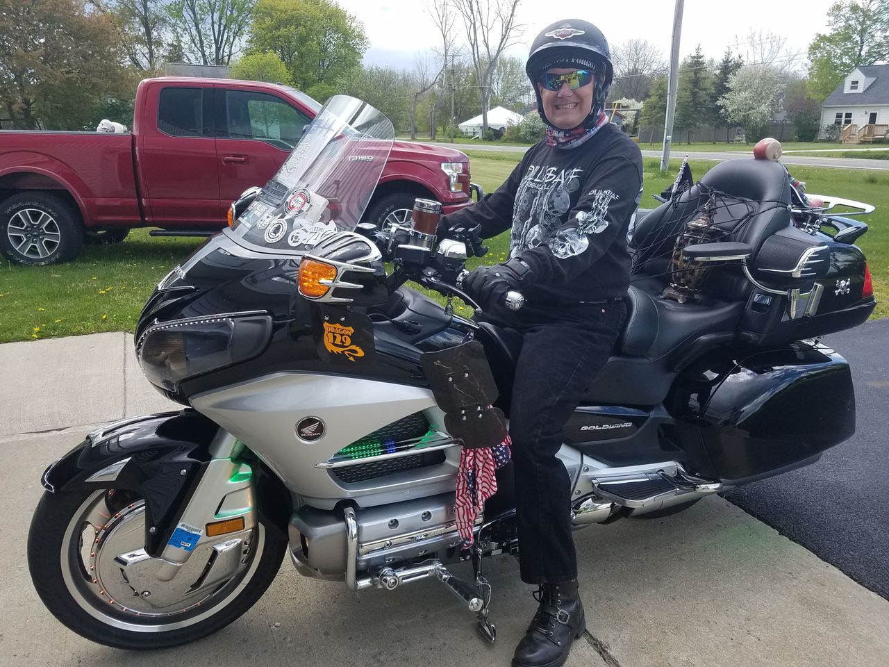 Taking my Mom for a ride on Mother's Day