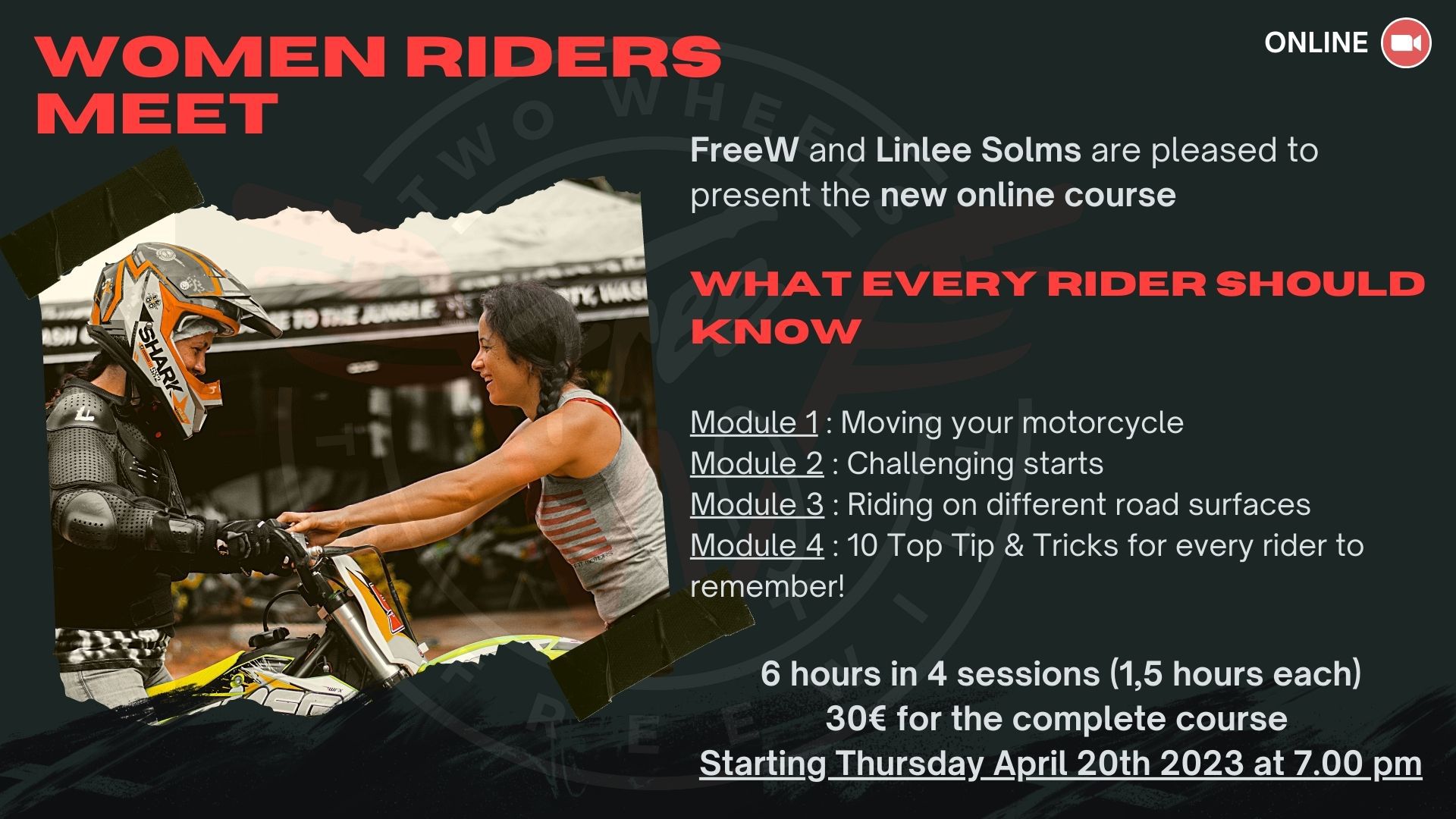FB post 1 - Women riders meet - what every rider should know (3)
