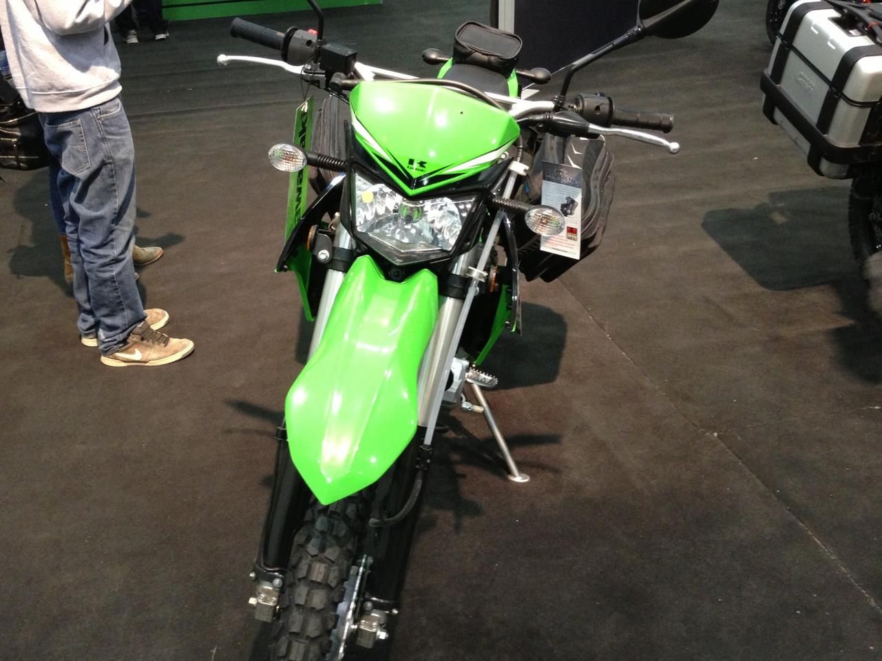 2012 Kawasaki KLX - front