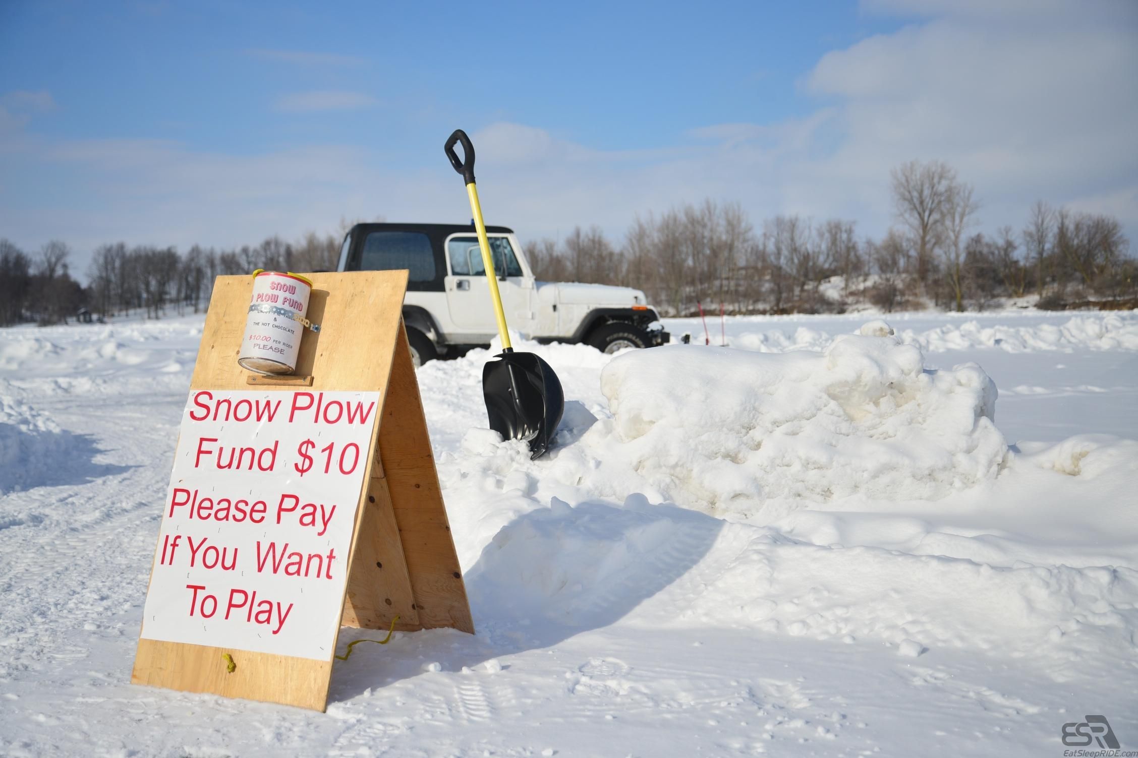 Snow Plow Fund - Ice riding