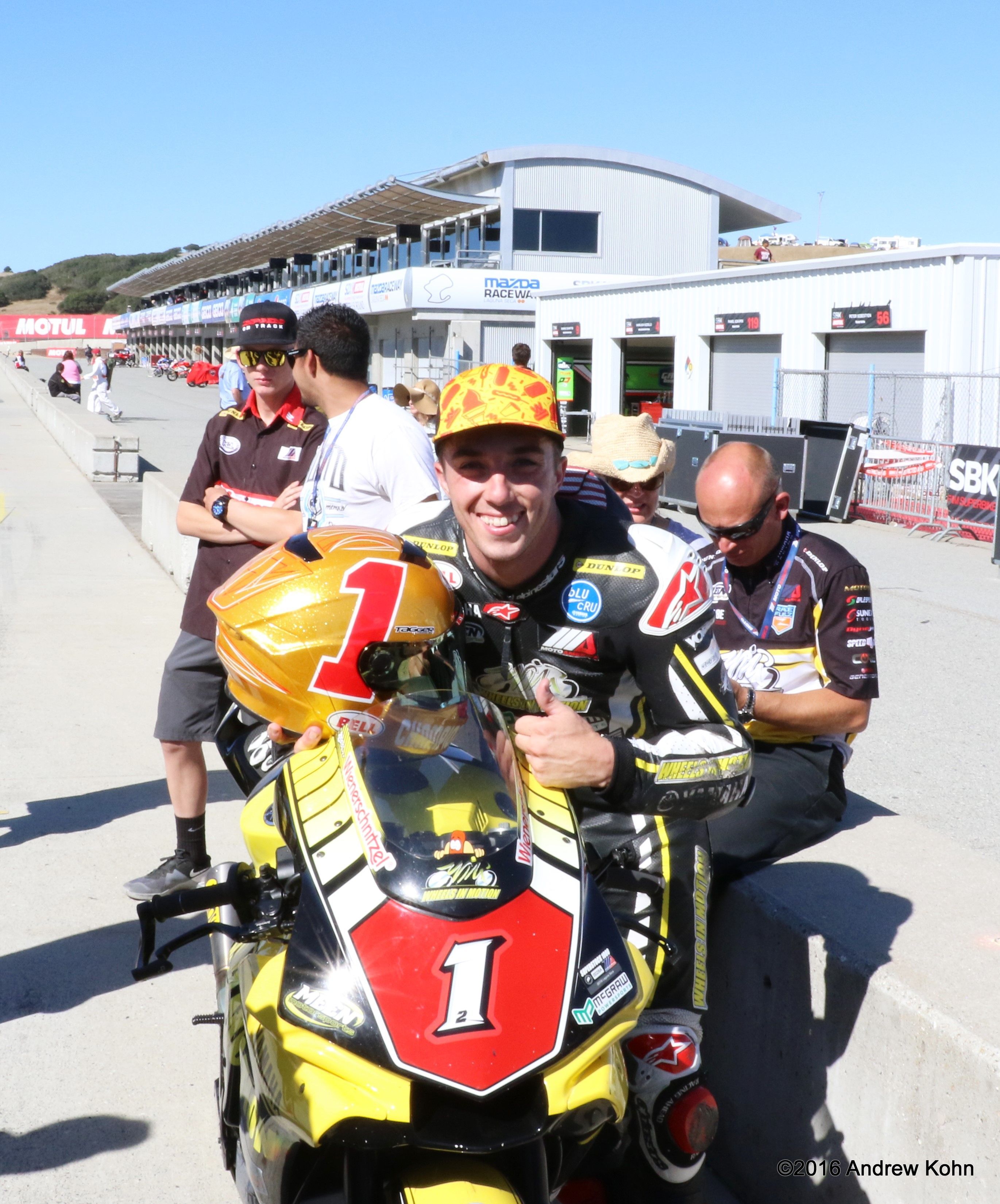 Josh Herrin wrapped up the 1000 Superstock title