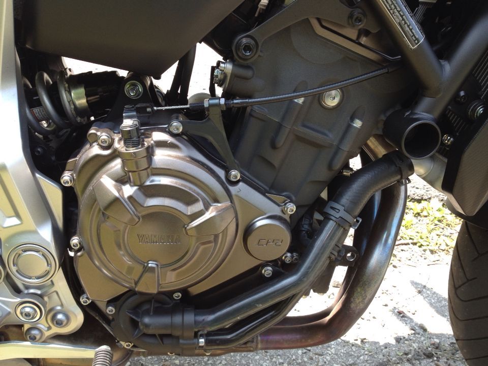 FZ-07 uses a 689cc parallel twin.