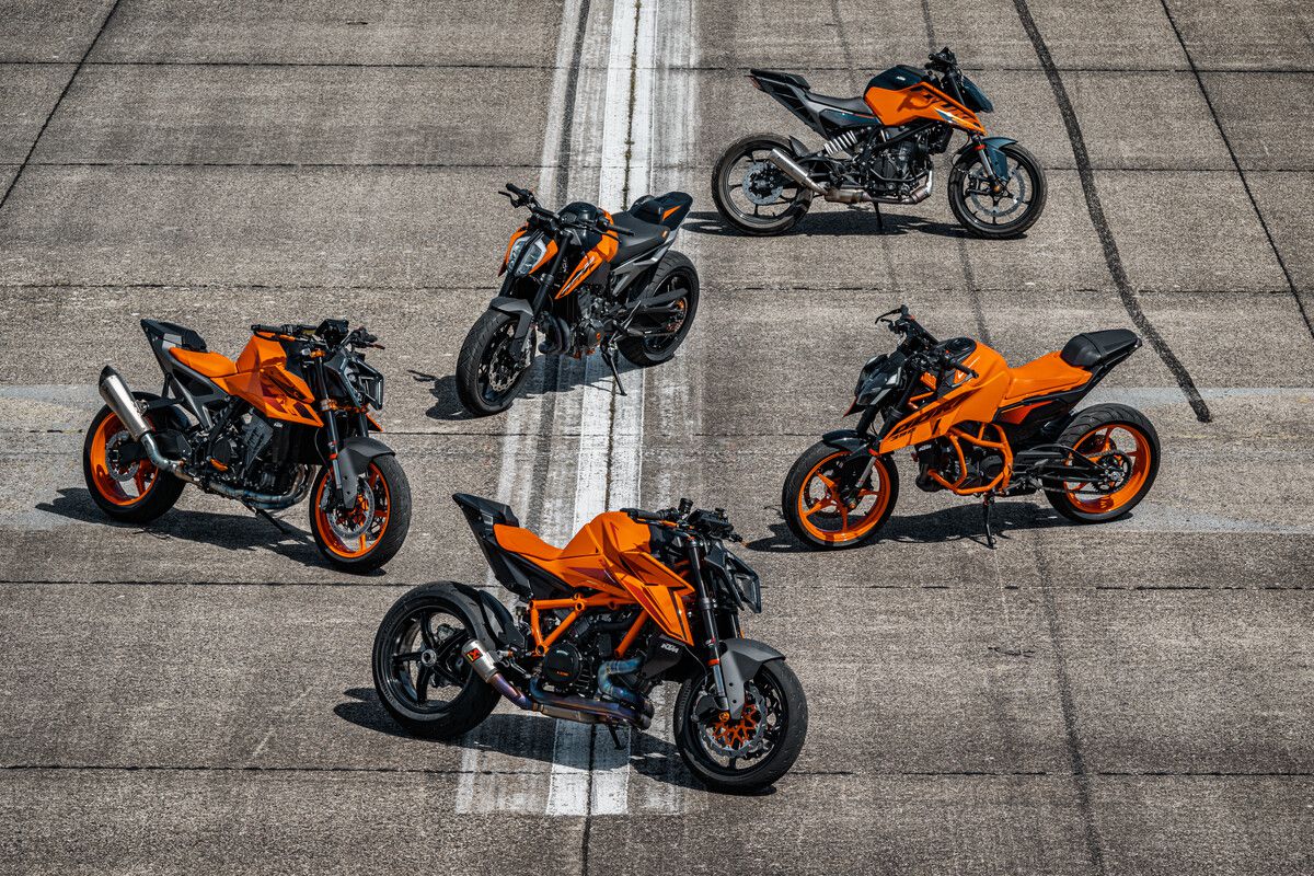 2024 is the 30th anniversary of the KTM Duke. KTM photo