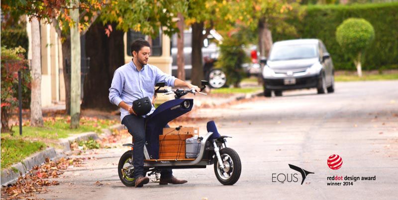 EQUS Electric Cargo Motorcycle
