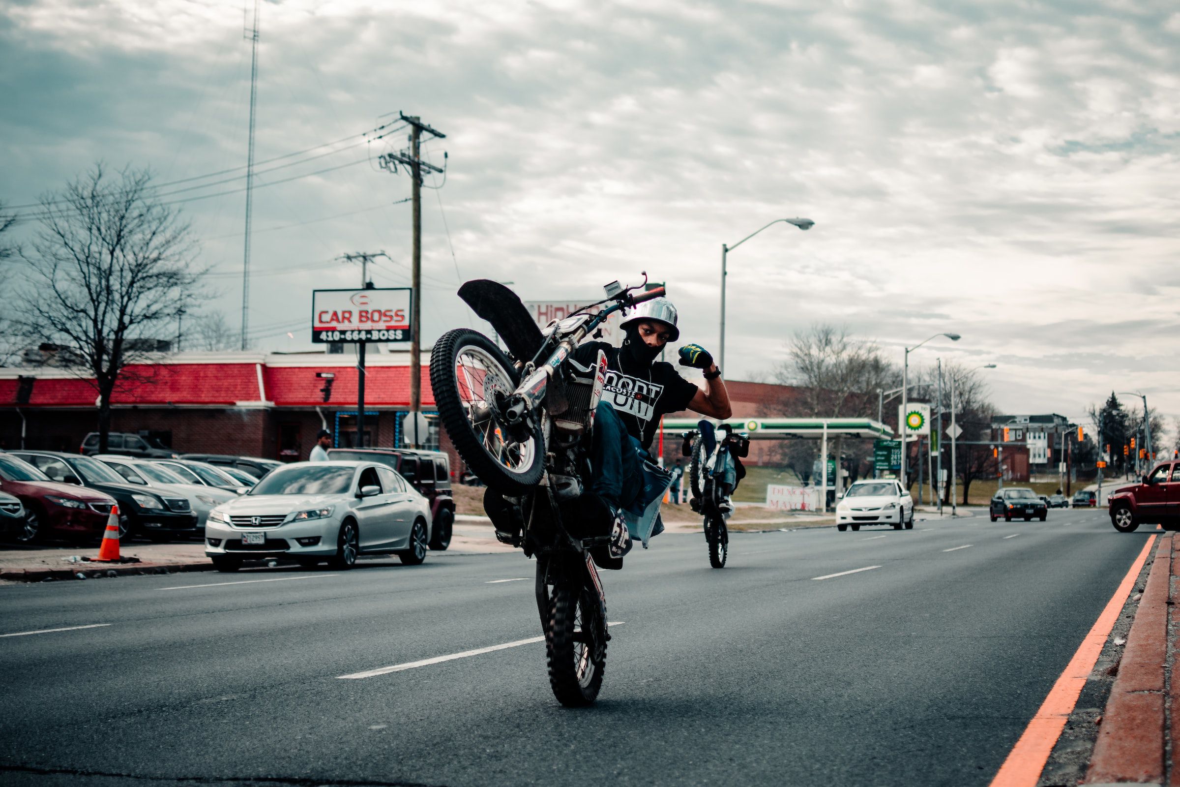 Dirt bikers are running wild in Philly. Colin Lloyd/Unsplash
