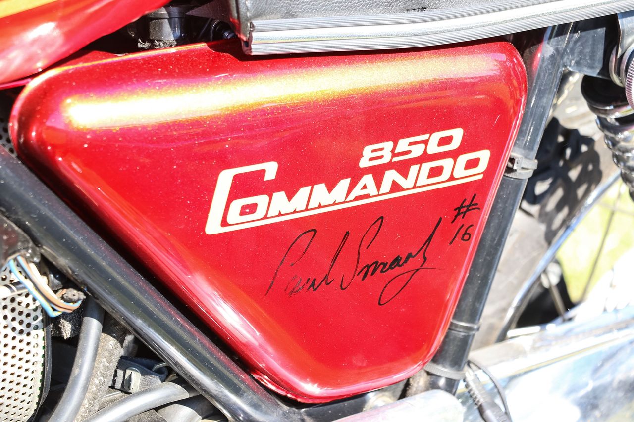 A Paul Smart signed Commando