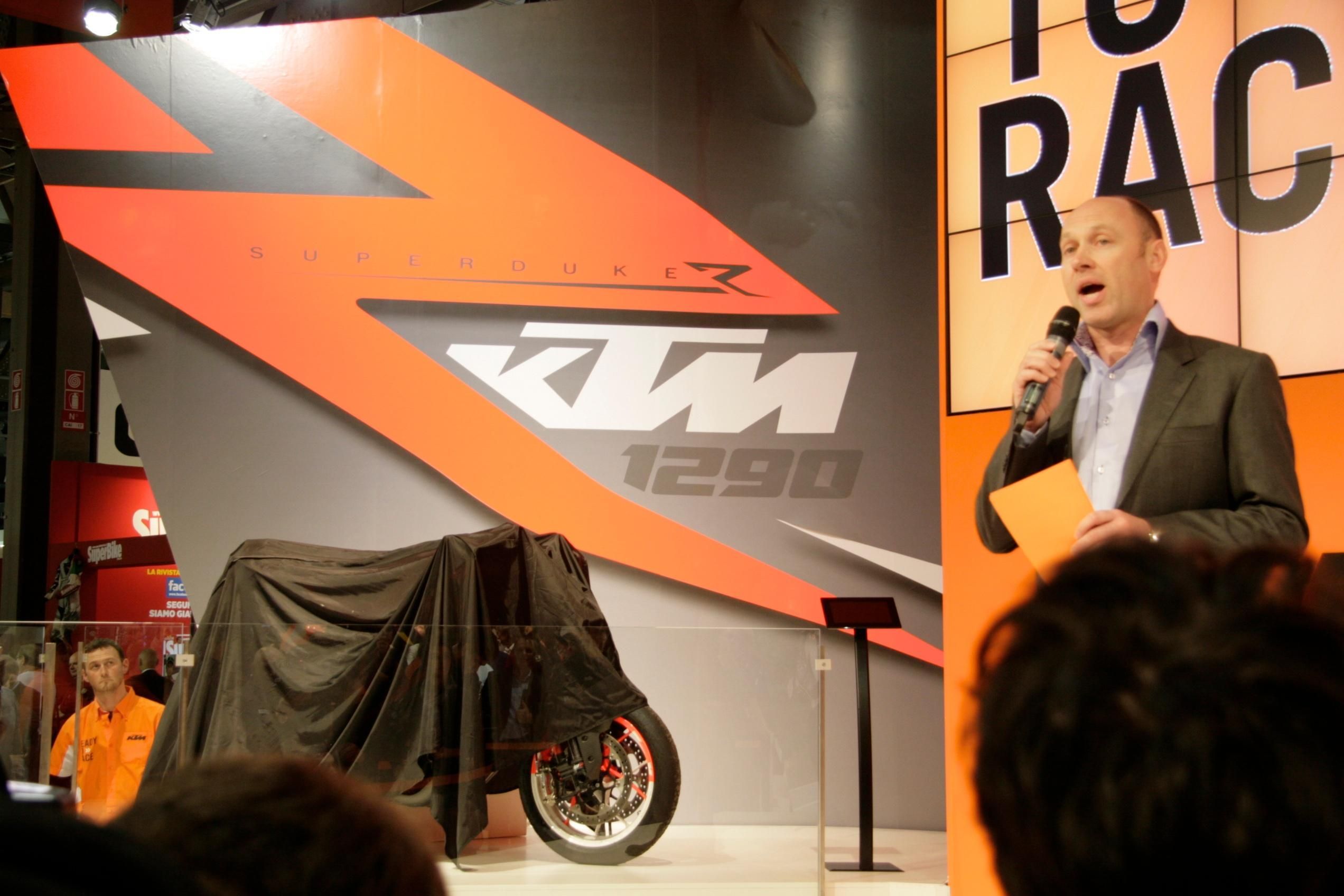 Toby Moody introduces KTMs 2013 range