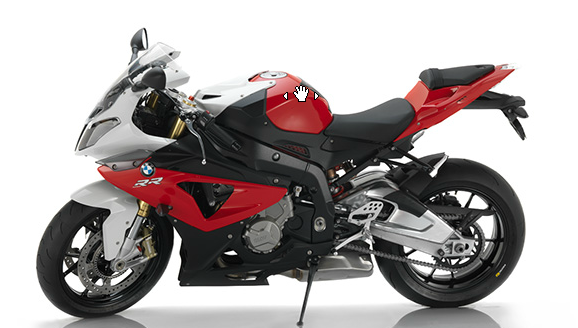 2013 BMW S1000RR - left side view