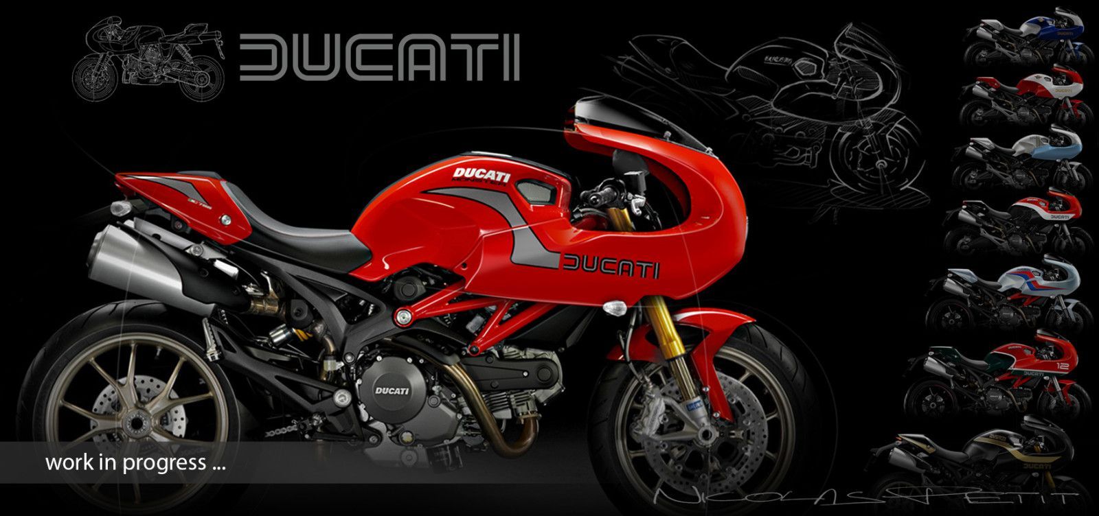 Nicolas's Ducati Monster Evo Cafe Racer does a stellar job of modifying an existing model to create something new and different