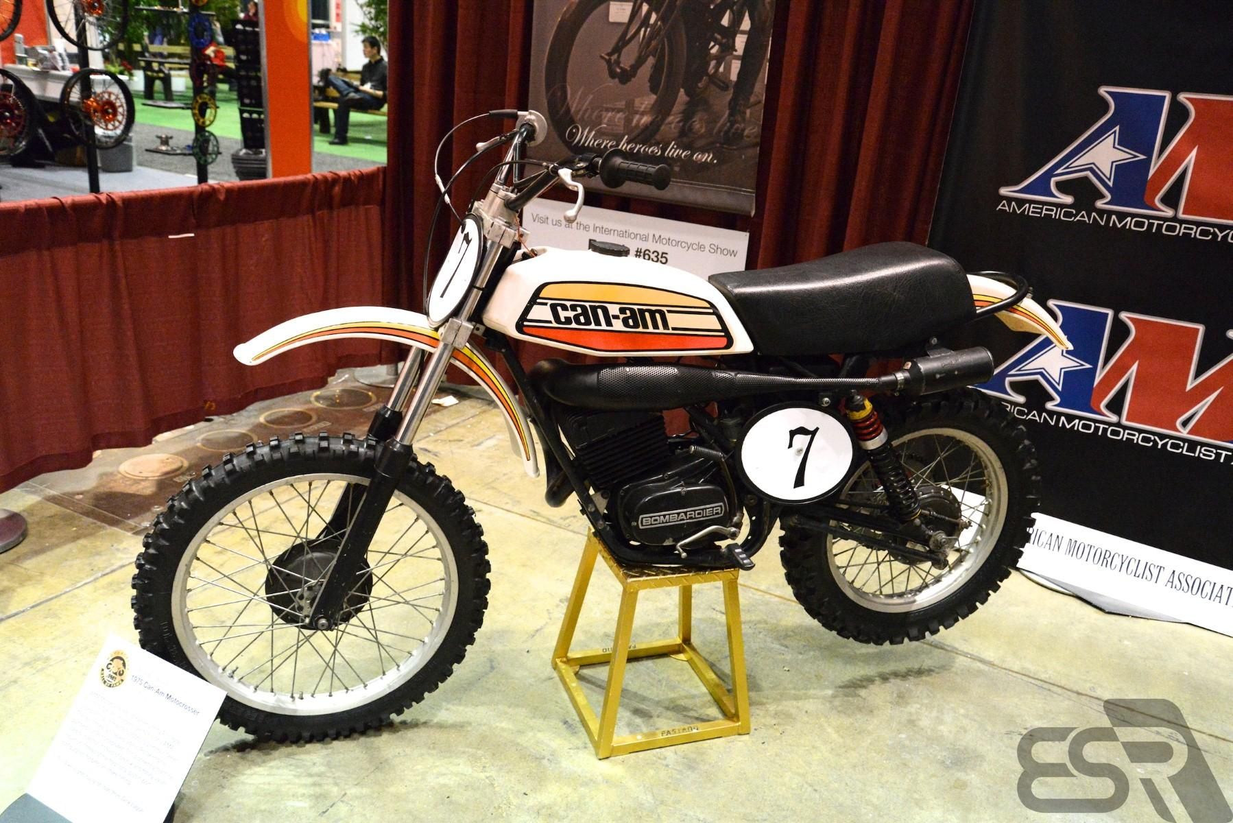 1975 Can-Am Motocrosser - left side view