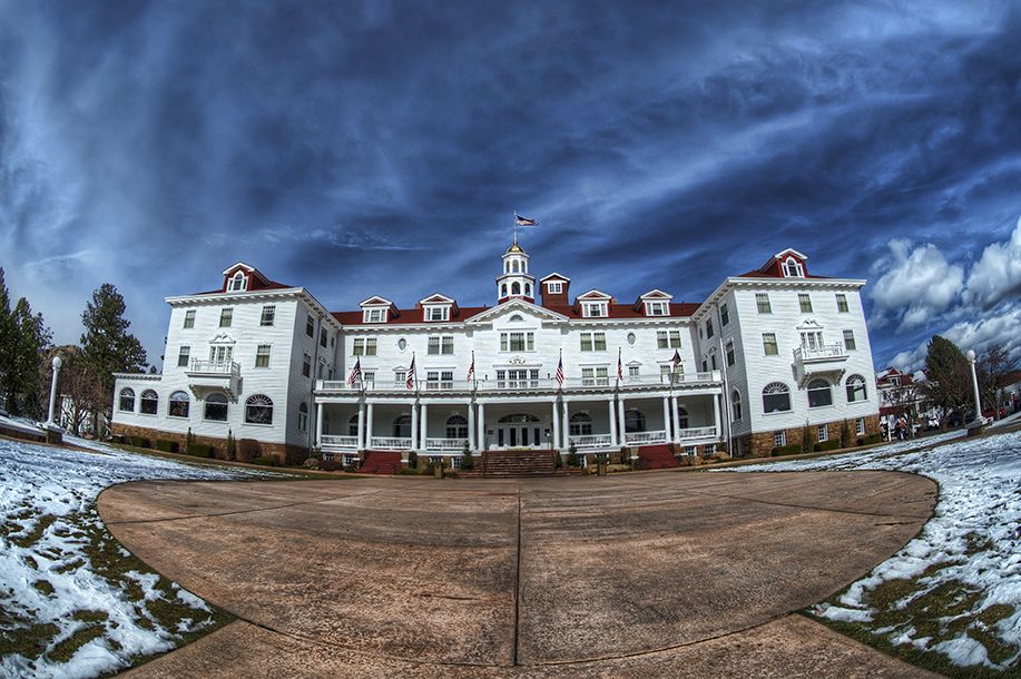 The Stanley Hotel in Estes Park aka the hotel from 'The Shining'