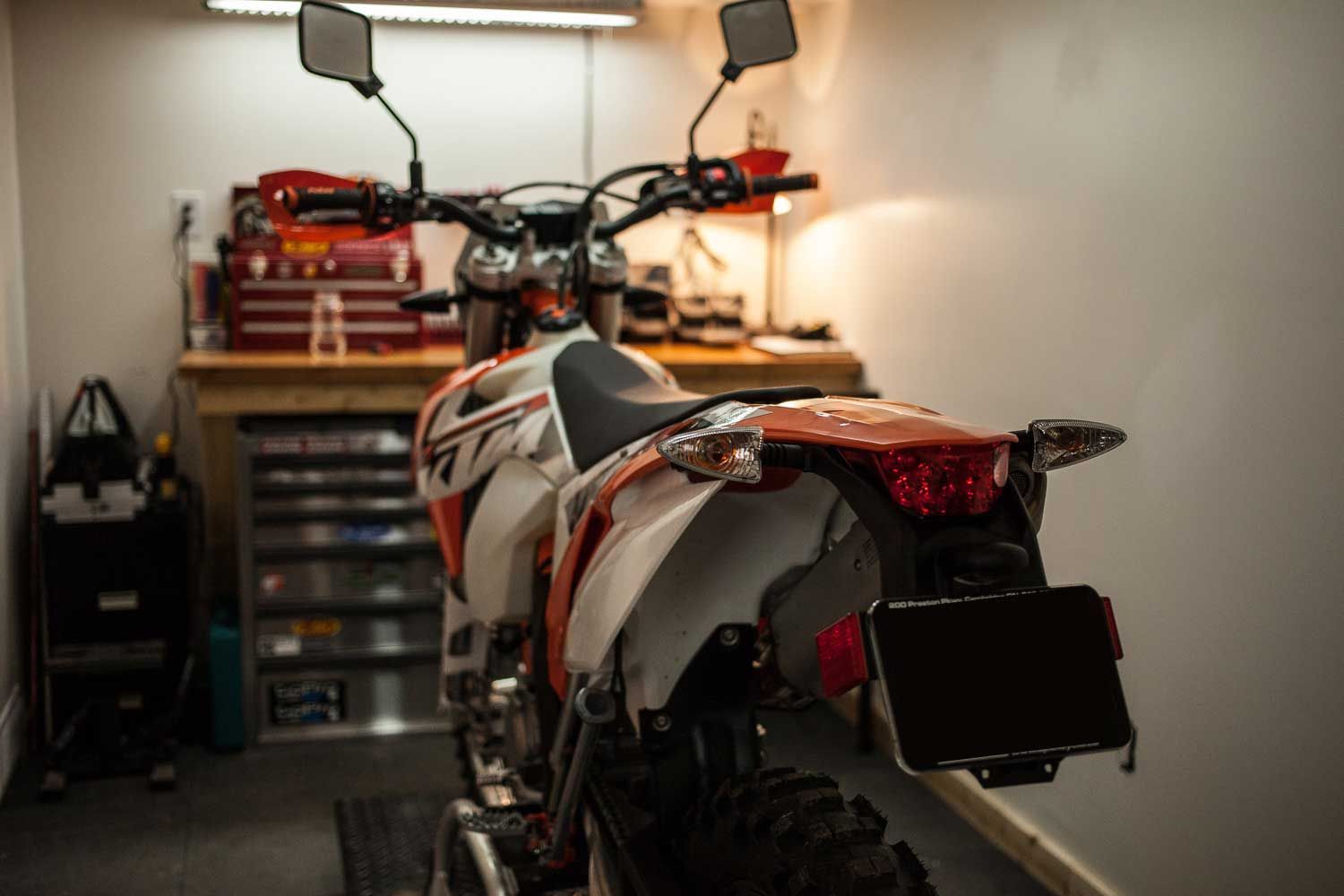 2015 KTM 500 EXC (stock)