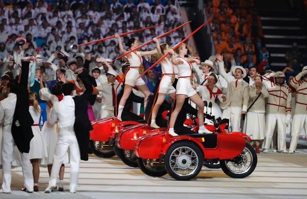 Ural Motorcycles in the Olympic Opening Ceremony